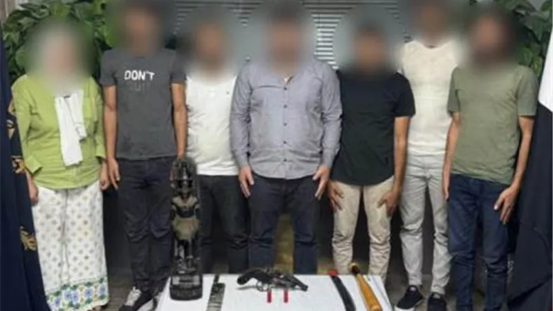 القبض على تشكيل عصابى بالقاهرة تخصص فى الاتجار بالآثار 