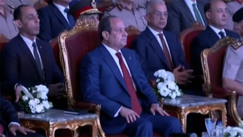 وصول الرئيس السيسي لحضور الندوة التثقيفية الـ42 للقوات المسلحة