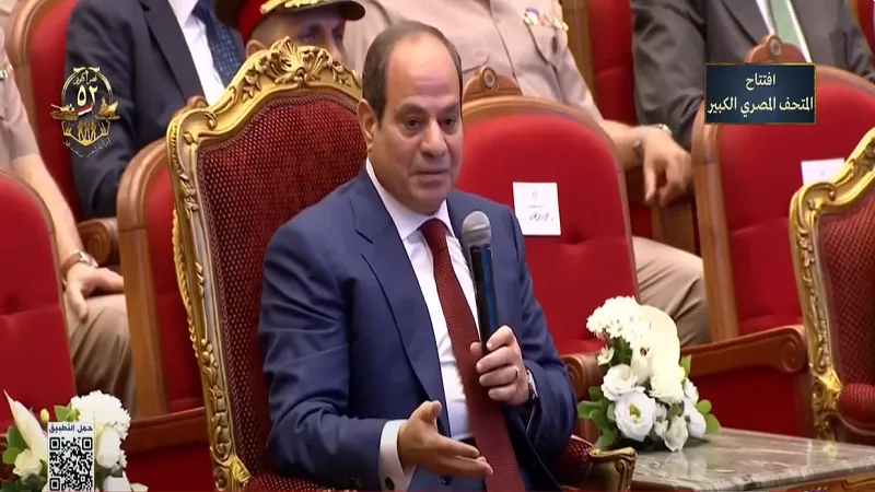 الرئيس السيسي: 