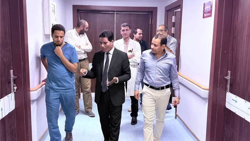 وكيل صحة الأقصر يتابع أعمال مستشفى الحميات