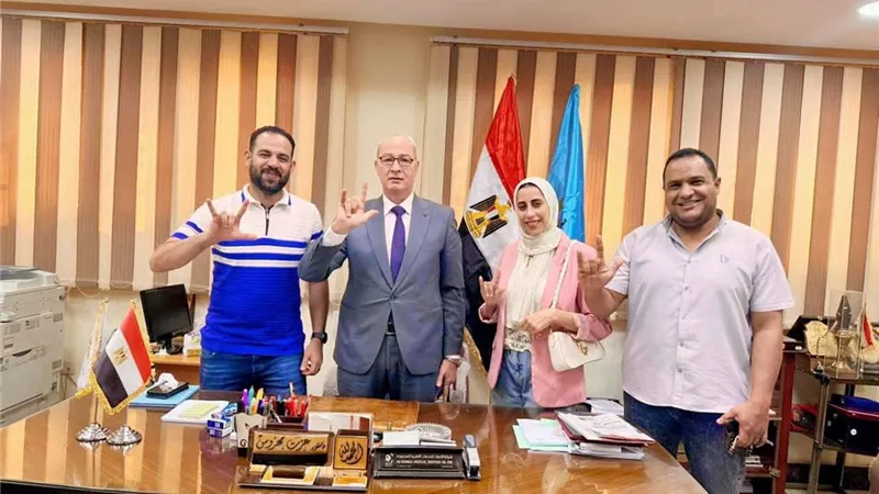 وكيل شباب كفر الشيخ يجتمع بمكتب «قادرون باختلاف» دعمًا لذوي الإعاقة