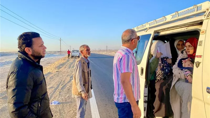 الوادى الجديد تنفذ حملات مفاجأة على الطرق السريعة 