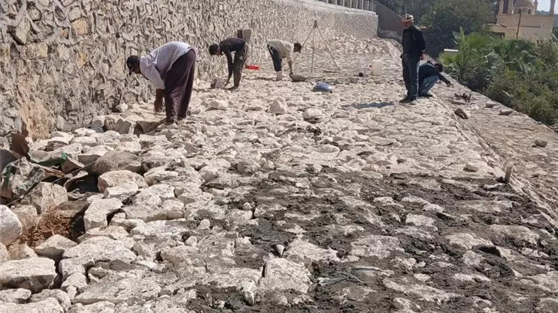  بدء مشروع تطوير كورنيش كفر الزيات في الغربية