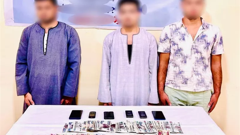 ضبط ثلاثة أشخاص بالمنيا لاتهامهم بالنصب والاحتيال على المواطنين