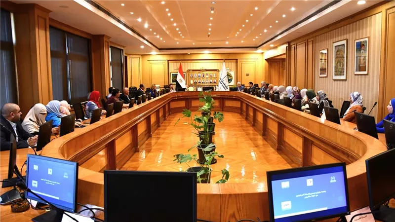 رئيس جامعة حلوان: الجودة والتطوير المؤسسي طريقنا نحو التميز الأكاديمي والإداري
