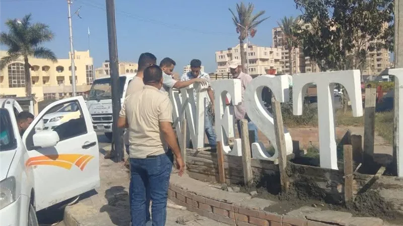 رئيس مدينة كفر الشيخ يتابع مستودعات الغاز بقرية المرابعين