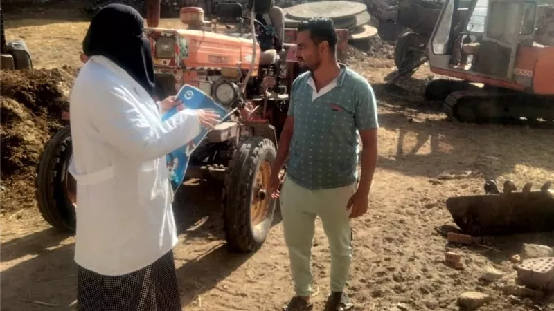 حمله لتحصين  المواشي ضد حمي الوادي المتصدع والقلاعية  بكفر الشيخ.. السبت المقبل 