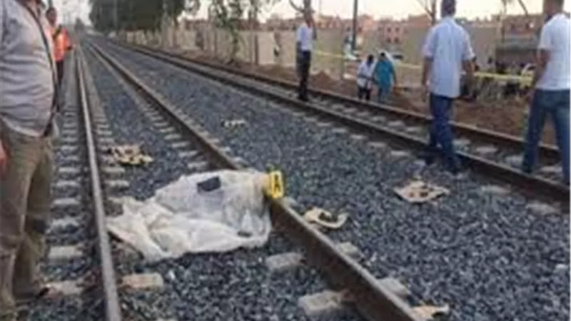 عبور غير شرعي ينتهي بجثة على شريط السكة الحديد في العياط