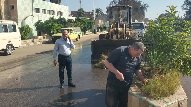 فوه الأثريه بكفرالشيخ تتزين استعدادا لاحتفالات العيد القومي للمحافظه