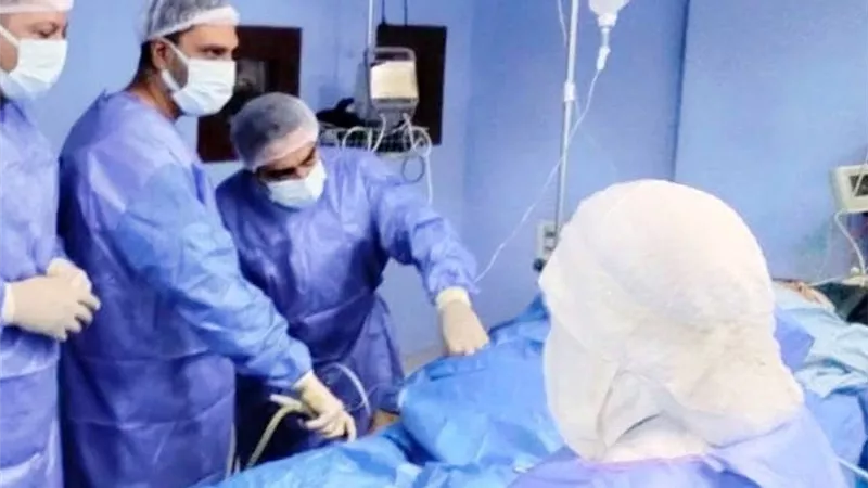 إجراء أول عملية منظار ركبة  واستئصال ورم بالمخ  و 5 عمليات استكشاف بالشرقية | صور