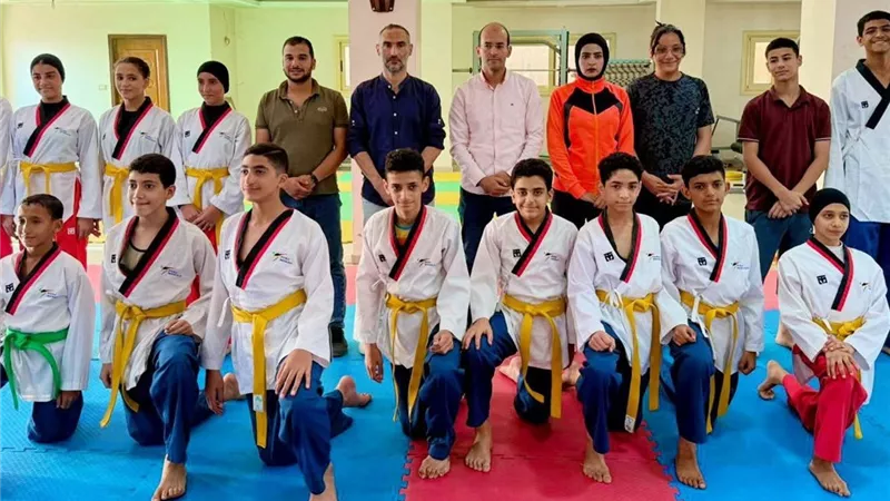 تايكوندو المشروع القومي للموهبة بدسوق كفر الشيخ يجتاز اختبار الأحزمة