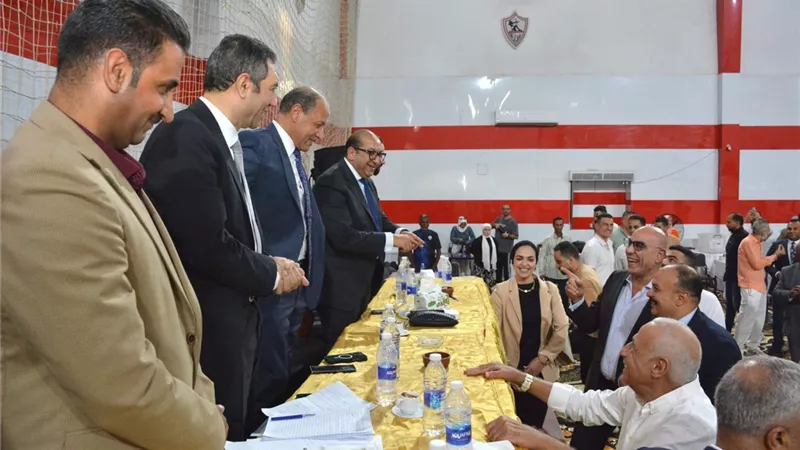 حسين لبيب يدلي بصوته
