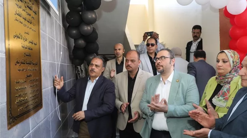 محافظ الشرقية يفتتح المدرسة الثانوية الفنية للتمريض 