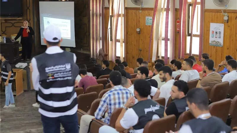 رياضة كفر الشيخ تنظم مبادرة 