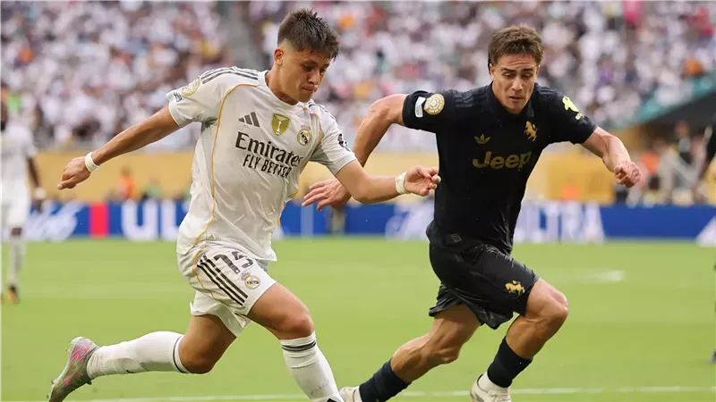 بهدف بلينجهام| ريال مدريد يهزم يوفنتوس فى دوري أبطال أوروبا
