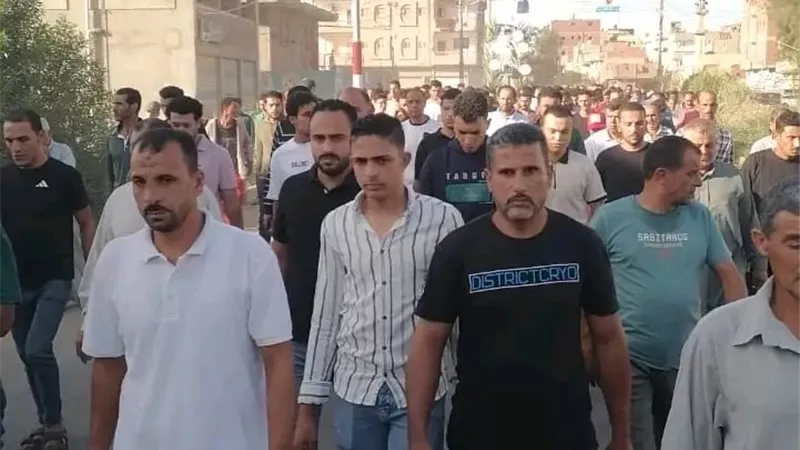 زفة بالبلالين تودّع شاب شربين.. ابتلع لسانه أثناء لعب الكرة