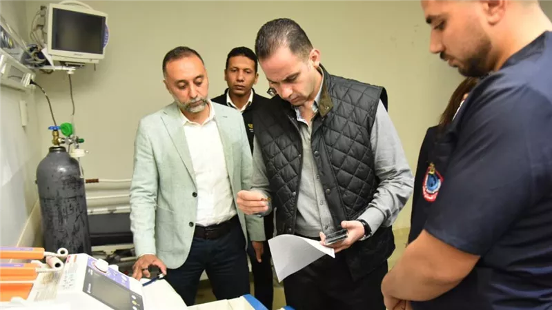 لضمان جودة الخدمات.. نائب الصحة يتفقد مستشفى نخل المركزي بشمال سيناء
