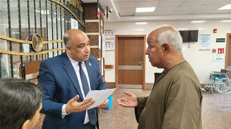 نائب مدير الرعاية الصحية يتفقد مركز طب أسرة العوامية بالأقصر 