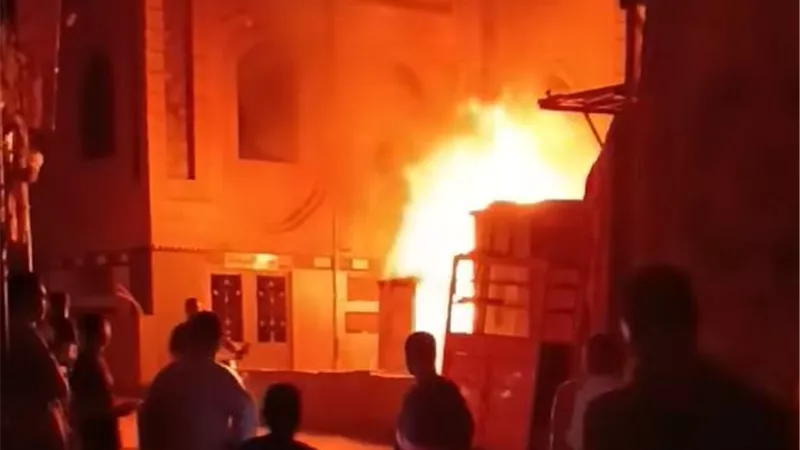 مصرع وإصابة 4 أطفال أشقاء في حريق بأوسيم