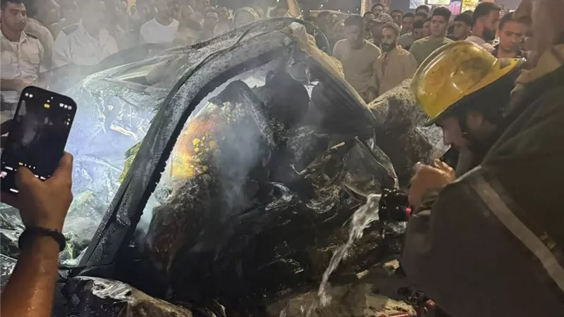 العربية اتفحمت.. قرار عاجل من النيابة في حادث طريق السويس