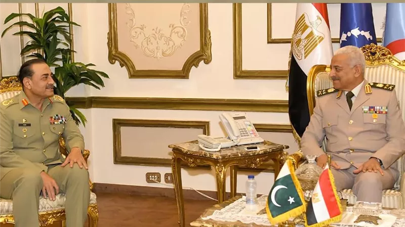 باكستان تشيد بدور مصر المحوري وتؤكد حرصها على تعزيز التعاون العسكري المشترك