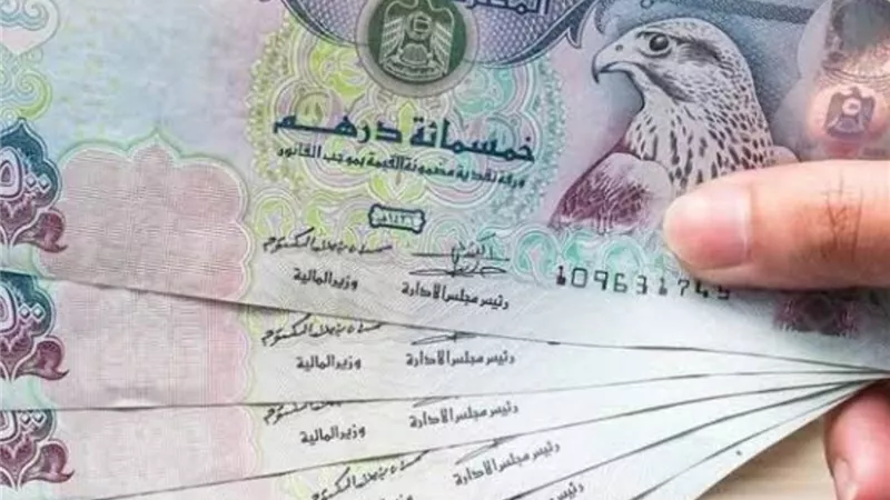 سعر الدرهم الإماراتي اليوم الإثنين 27 أكتوبر 2025 في البنوك المصرية