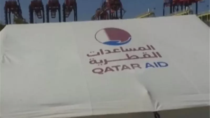 ميناء شرق بورسعيد يستقبل مساعدات قطرية لأهالي غزة