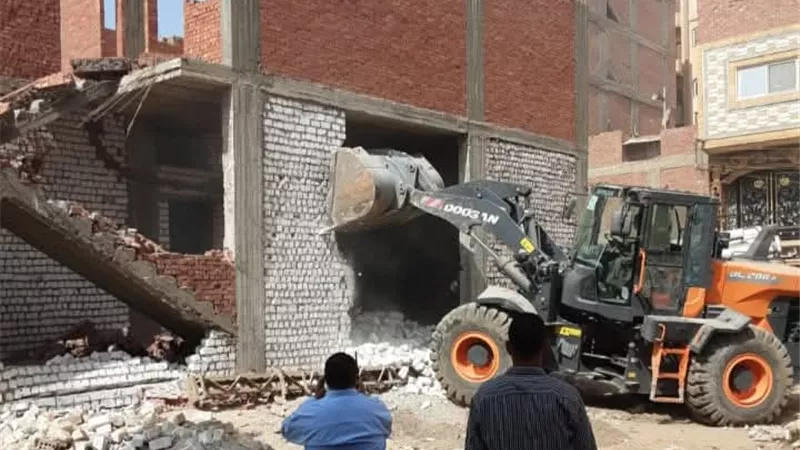 بني سويف تواصل الموجة 27 لإزالة التعديات على أراضيها
