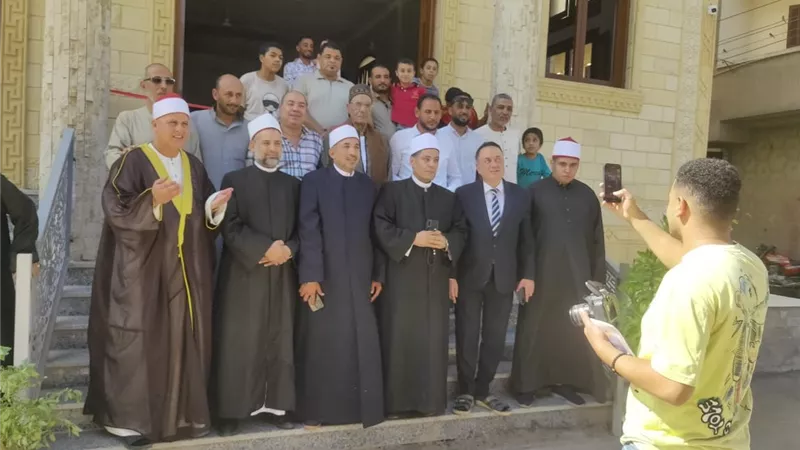 محافظ كفرالشيخ: افتتاح مسجد السلام بسيدي غازي تحت شعار «خدمة بيوت الله شرف»