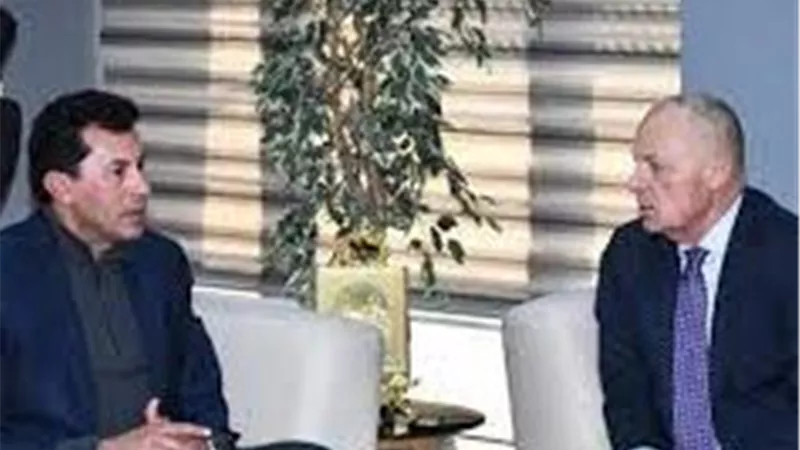 أبو ريدة يستقبل وزير الرياضة ويبحثان دعم خطط وبرامج تطوير كرة القدم