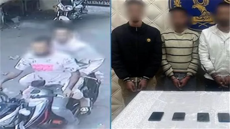 فضحهم فيديو.. حبس المتهمين بسرقة هاتف بأسلوب الخطف في السيدة زينب 