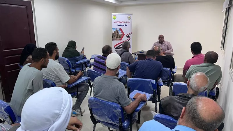 مركز بحوث الصحراء: لقاءات ميدانية لتحسين الإنتاج الزراعي في جنوب سيناء