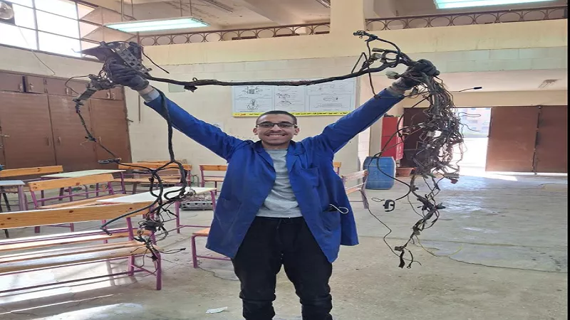 «بدون استيراد».. شباب صنعوا سيارة كهربائية من الخردة بـ150 ألف جنيه| فيديو