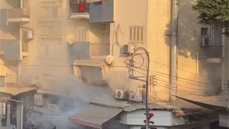 السيطرة على حريق مطعم بالمحلة الكبرى