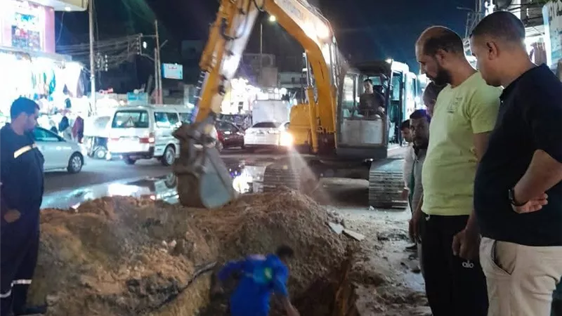 محافظ الشرقية يتابع إنهاء أعمال إصلاح خط مياه الشرب الرئيسي بمنيا القمح