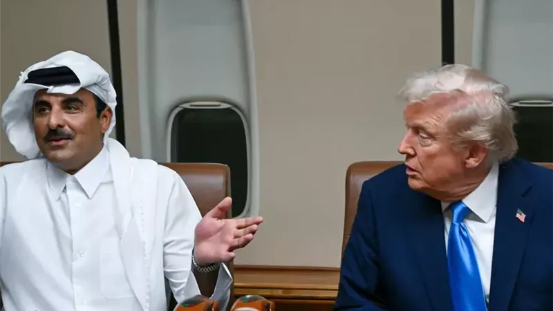 كواليس لقاء ترامب وأمير قطر.. رسائل الحرب والسلام والصفقات 
