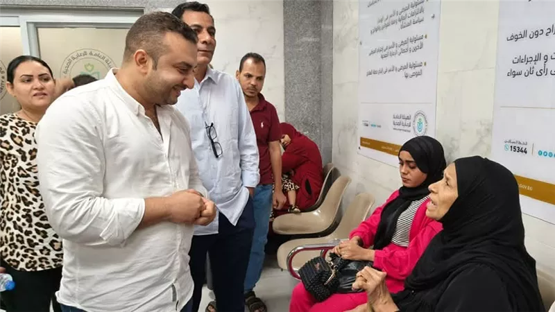 جولة تفقدية لمدير فرع هيئة الرعاية الصحية بالأقصر للمنشآت الصحية