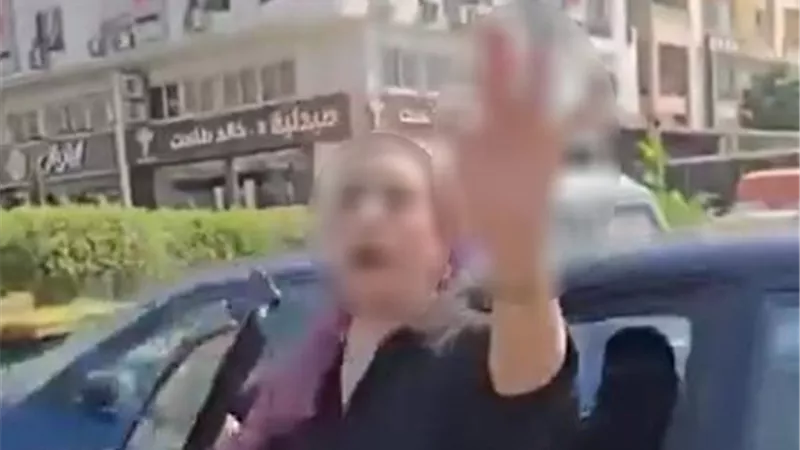 «مشادة تكشف الوجه الآخر».. ربة منزل تعتدي على شاب بـ