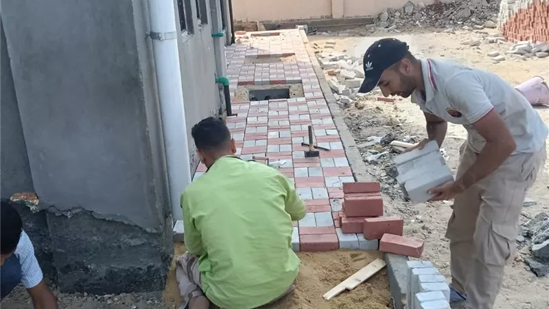 محلية ناصر تكثف جهودها لرفع كفاءة الخدمات ومتابعة مشروعات التعليم