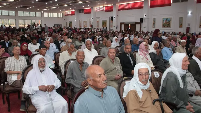 محافظة الوادي الجديد تكرم أسر الشهداء ومصابي العمليات الحربية