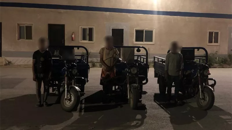 القبض على المتهمين بأداء حركات استعراضية بطريق الإسماعيلية الصحراوي